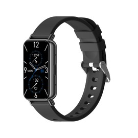 Yihou Fitness Trackers Smart Watch Fitness Watch with Heart Rate Monitor Sleep Monitor Step Counter Multiple Sport Modes for Android iOS Black