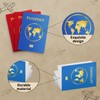 QDDSYGSGXX 10 Pcs Blank Passport Notebook Passport Book