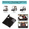 10L0L Golf Cart 2 Passenger Cargo Net for Yamaha EZGO