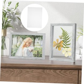 Gatuida 10 Pack Flame Retardant Plastic Sheets PVC Sheets for Picture Frames Rigid Polycarbonate Panels for DIY Sign Making