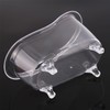 Clear Mini Bathtub Sundries Storage Box Jewelry Storage Box Makeup