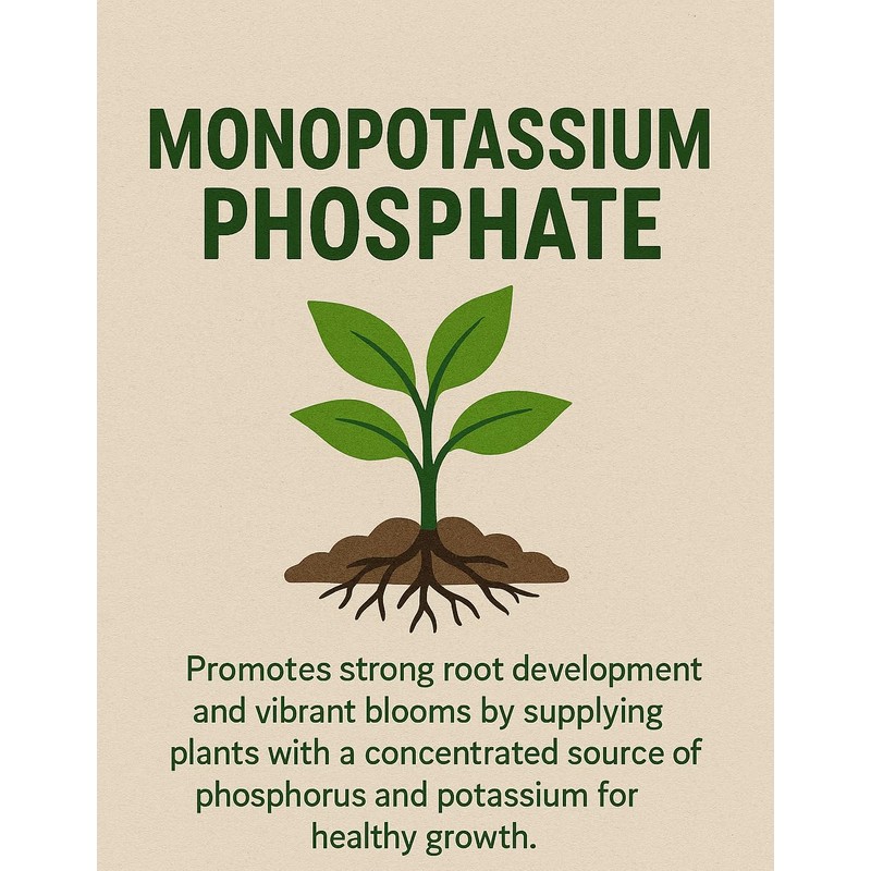 Pure Monopotassium Phosphate (MKP) Fertilizer | 0-52-34 | High Purity