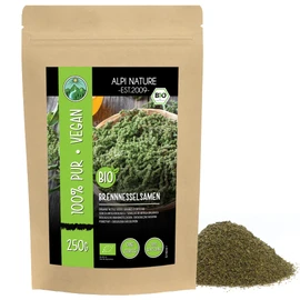 Organic Nettle Seeds (250 g), Organic Nettle Seeds, Organic Nettle Seeds from Wild Collection, Whole Nettle Seeds, 100% Gently Dried, Natural Nettle Seeds