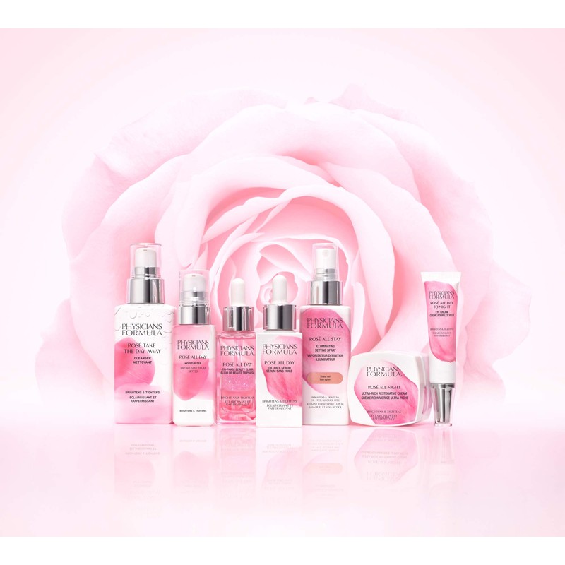 Physicians Formula Rosé All Stay Illuminating Setting Spray For Makeup,