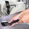 Professional Nylon Mini Spatula, Heat-Resistant Serving Spatula for Nonstick Pans,