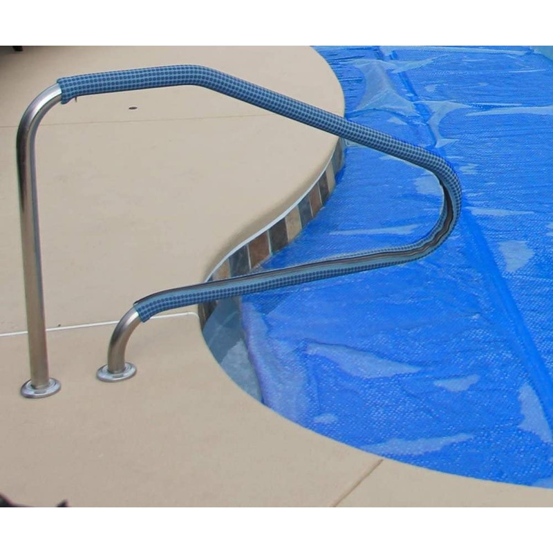 Rail Runners Blue In-ground Swimming Pool Ladder & Handrail Cover