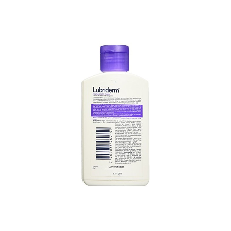 Lubriderm Crema Corporal Proteccin Solar UV15, 120 ml