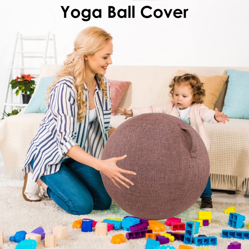 Yoga Ball Chair - Exercise Ball Chair with Handle,Dustproof Protective