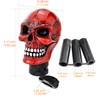 Arenbel Skull Shifter Knobs Racing Gear Stick Replacement Skeleton Shift