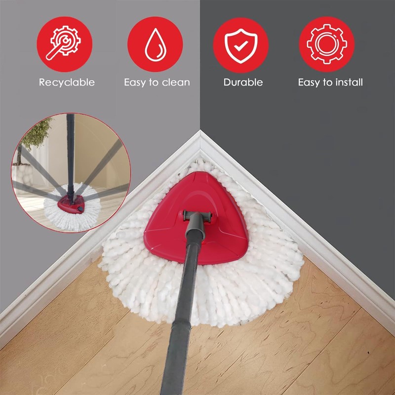 Spin Mop Base Compatible with O-Cedar Easywring 1 Tank,Spin Mop