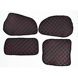 24/7Auto Eco Leather Door Panels and Dashboard Mats for Scania R P G 2010-2016 4 Piece Set