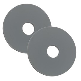 Silicone Seal for Toilet Flapper 64mm OD 17mm ID or 2.5-inch by 0.67-inch (2 Pack)