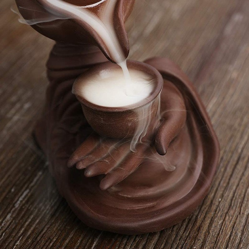 Buddha Hand Series Backflow Incense Burner Indoor Smoke Waterfall Incense