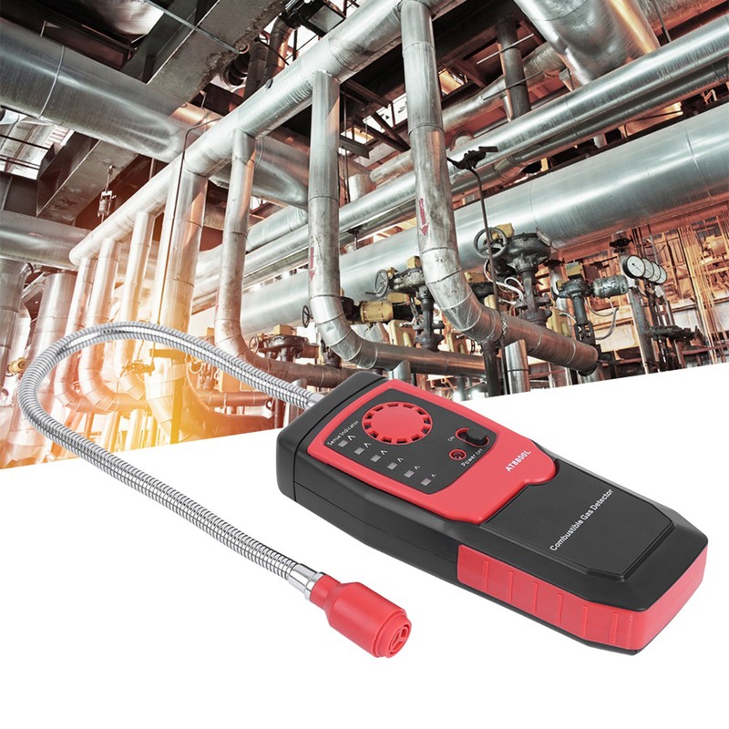 AT8800L Portable Combustible Gas and Natural Gas Leakage Detector Fuel