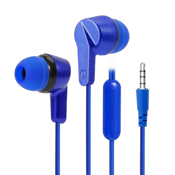 UrbanX R2 Wired in-Ear Headphones with Mic for Plum Optimax