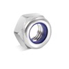 TA-VIGOR 1Pcs M4 Nylon Hex Lock Nuts, 304 Stainless Steel