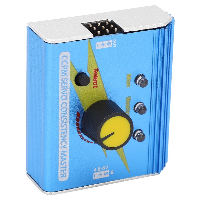 ESC Servo Tester CCPM Servo Consistency Master with 3‑Gear Indicator
