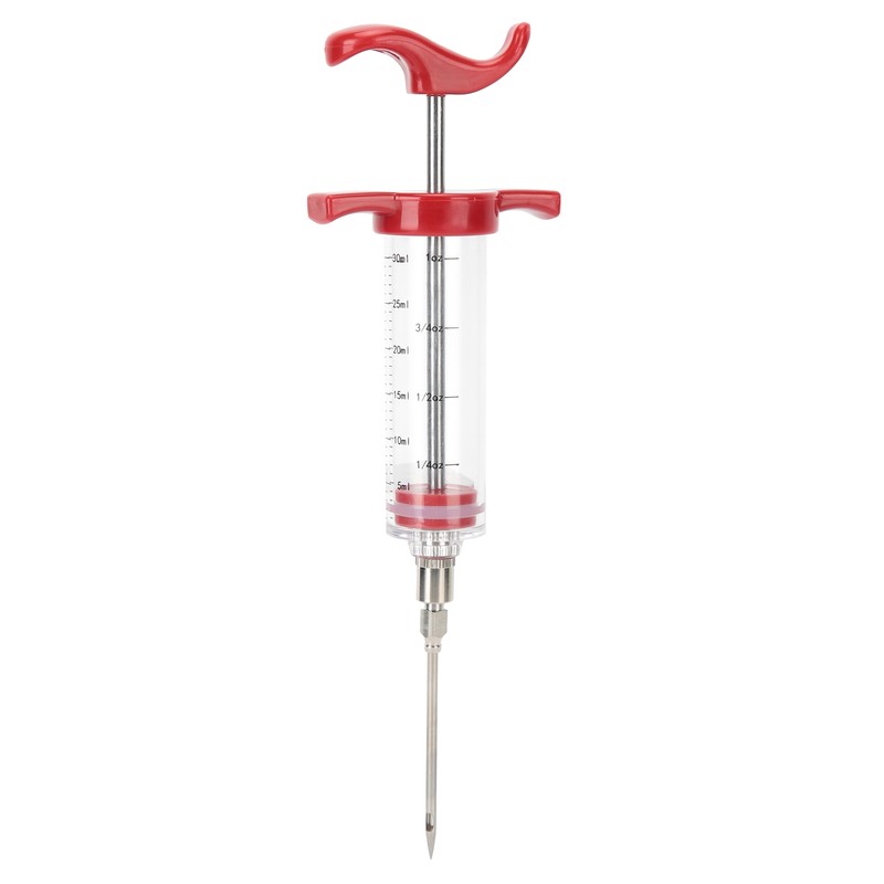 Marinade Injector Flavor Spices Sauces Syringes with 5 Needles for
