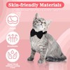 YUXIANLB 2PCS Cat Collar Break Away Cat Tie Collar Puppy