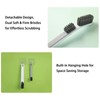 2-in-1 Detachable Shoe Cleaning Brush, Anti-Slip Long Handle Design, Multi-Purpose