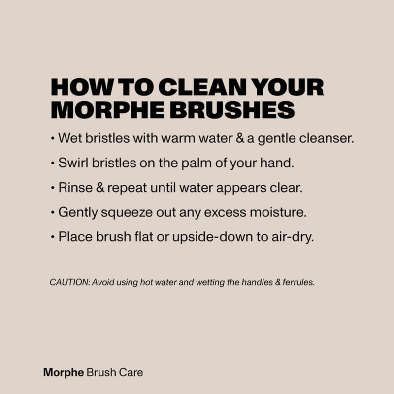 Morphe M620 Supreme Brow Dual-Ended Eyebrow Brush - Angled Comb