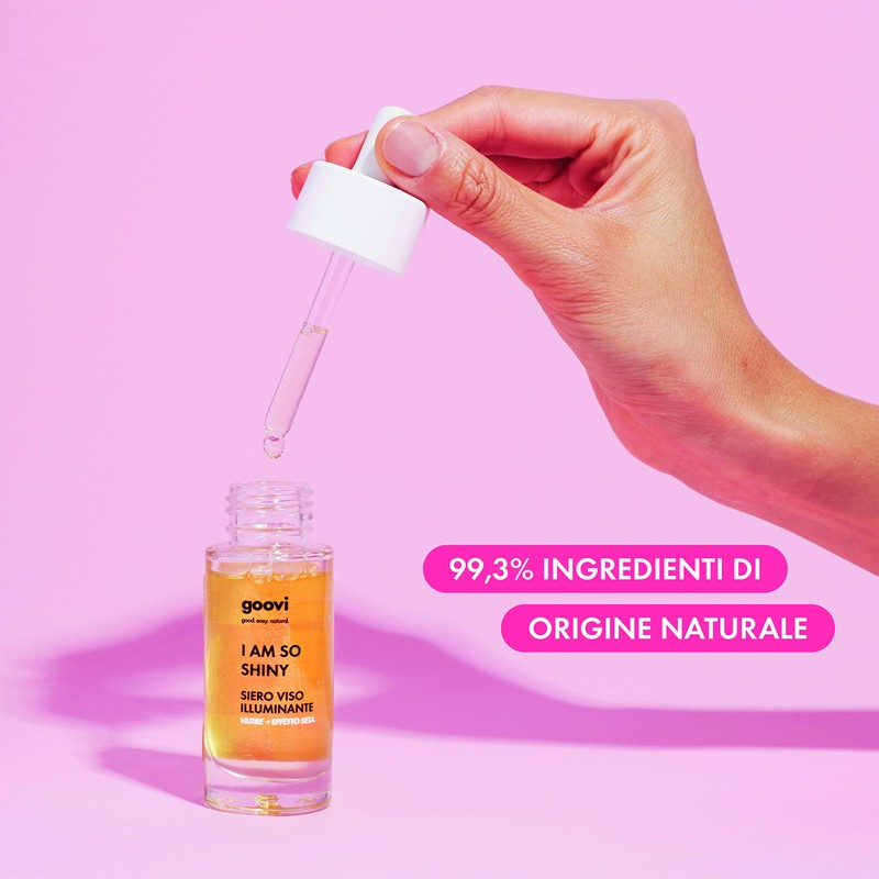 Goovi, I Am So Shiny Brightening Face Serum Ideal for