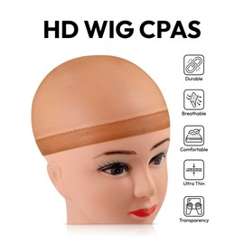 Jomeech HD Wig Cap, 6 PCS Wig Caps for Women, Wig Cap for Lace Front Wig