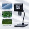 1080P High-Clear Digital Microscope with 2.4-inch Full Color LCD Screen,