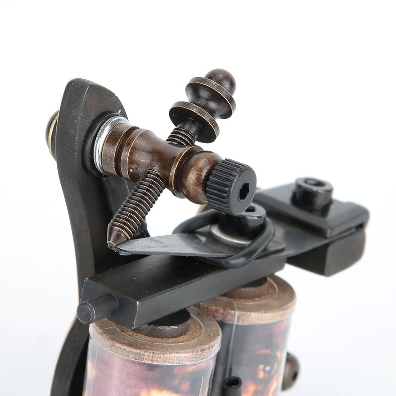 Pure Copper Manual Tattoo Gun Shader Liner Wrap Coils Machine