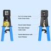 Ethernet Crimping Tool Kit RJ45 RJ12 RJ11 Connector Handheld Crimper