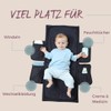 Hoppediz Wickelmax, die Wickelunterlage für unterwegs, dark denim