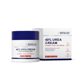 40% Urea Foot Cream Plus Salicylic Acid - Foot & Hand Cream for Dry Cracked - for Feet Maximum Strength