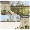 SUNNY GUARD Balcony Privacy Screen 90x400cm Fence Screen for Balcony