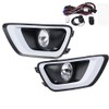 PIT66 Fog Lights Kit, Compatible with Chevy Colorado 15-19 Fog