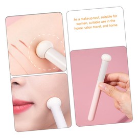 Mikinona Ergonomic Handle Makeup Sponges Blush Applicators Foundation Powder Set