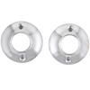 Stone Harbor Hardware Flanges for Economy Shower Rod, Exposed Screws,