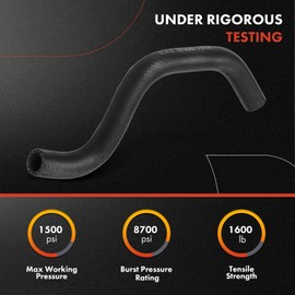 A-Premium - Conjunto de manguera de succión y depósito de dirección asistida compatible con Ford Escape 2001-2004 y Mazda Tribute 2001-2004 y Mercury Mariner 2005, 3.0L, depósito a bomba