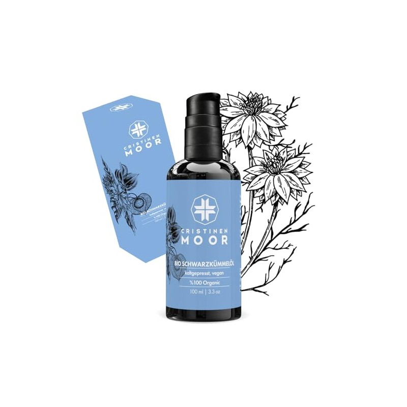 Organic Black Cumin Oil – Cold Pressed 100ML