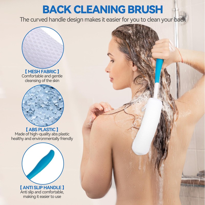 Wefaner Toilet Aids Set for Wiping - Long Handle Butt