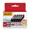 PGI-280 XXL/CLI-281 XXL Ink Cartridge 5 Color Value Pack Replacement