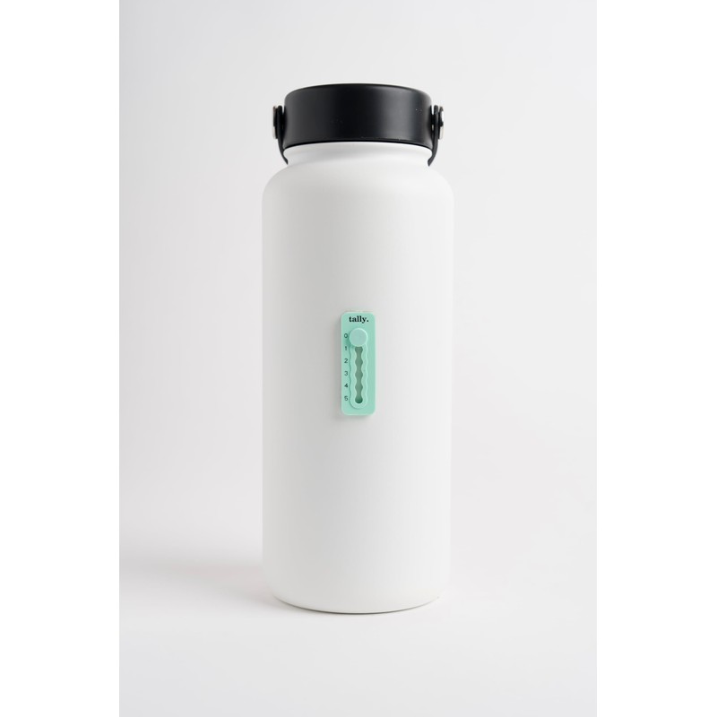 Tally Silicone Hydration Tracker (Adhesive Tracking Accessory adheres to Any