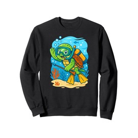 Children-Diving Scuba-Divers Underwater Scuba-Diving Sweatshirt