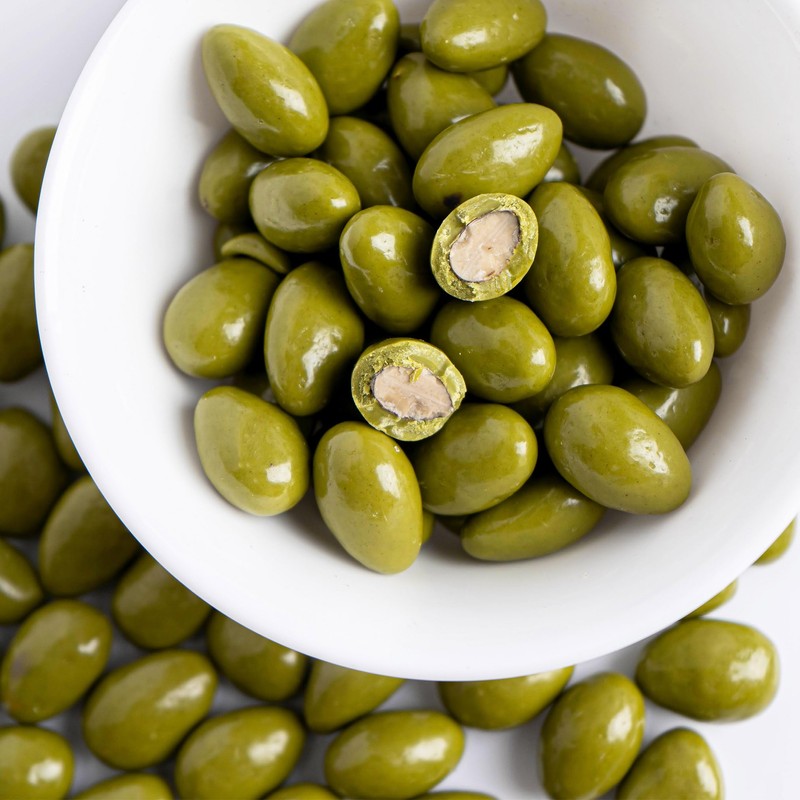 Loka Healthy | Almendras Cubiertas de Matcha | Contenido 250