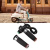 1Pair E Bike Throttle Grip 4 Lights Double Circle Accelerator