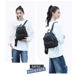 Womens Mini Backpack Purse, Super Small Backpacks Rucksack for Girls, Lightweight Travel Backpack Daypack for Ladies