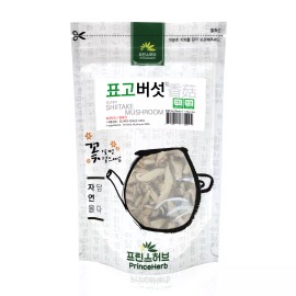 PrinceHerb Medicinal Korean Herb, Sliced Shiitake Mushrooms  170g / 6 oz