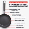 GreenPan x Bobby Flay Stainless Steel 8” & 10” Frying