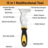 Scraper Tool, Multifunctional 13 in 1 Stainless Steel Scraping Putty