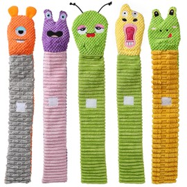 Sedioso Dog Toy (5-Pack) Large Dog Squeaky Toy for Stress Release, Dog Puzzle Toy IQ Training, 23.6 Inch Unfilled Toy for Small, Medium and Large Dogs