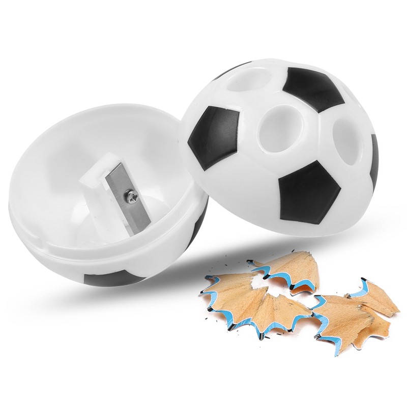 Football Pencil Sharpener with Container, Pencil Sharpener, Pencil Sharpener for